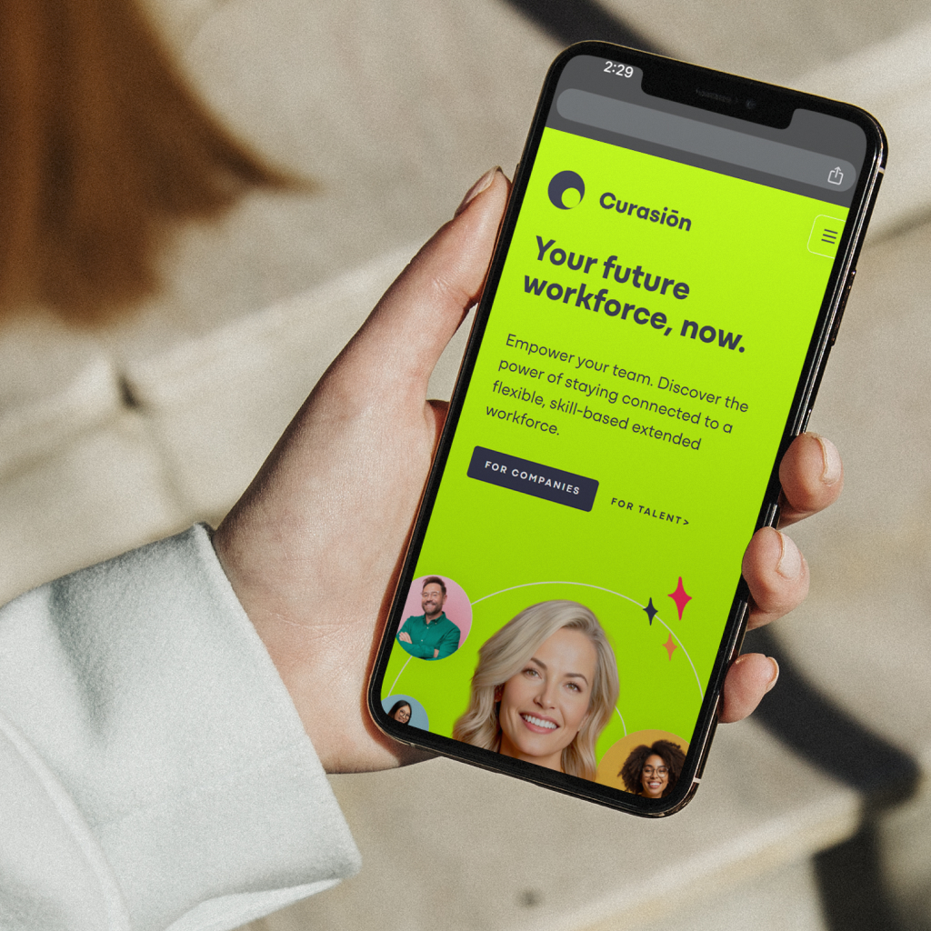 Curasion Visual Identity and Website